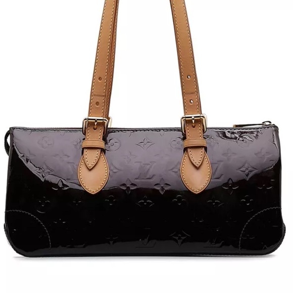 Louis Vuitton Handbags - Louis Vuitton LV Hand Bag Vernis Purple Rosewood Auenue
